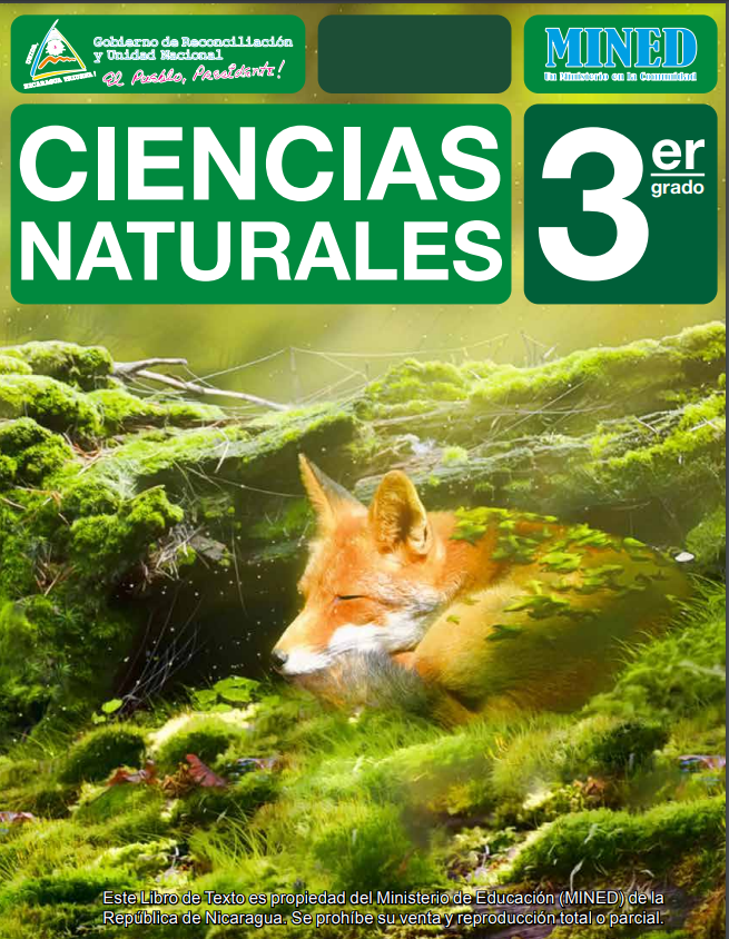 Libro de Ciencias Naturales 3 Grado Nicaragua
