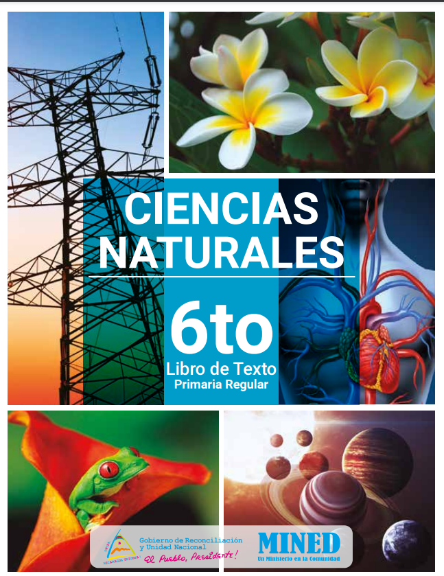 Libro De Ciencias Naturales 6 Sexto Grado Nicaragua