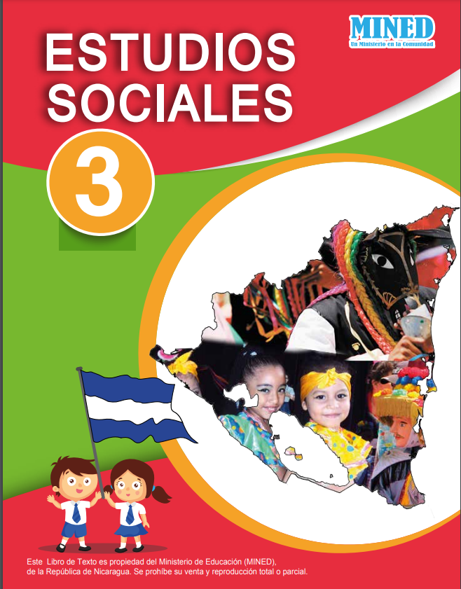 Libro de Estudios Sociales 3 Grado Nicaragua