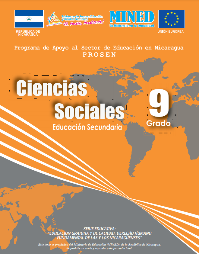 Libro de Estudios Sociales 9 Grado Nicaragua