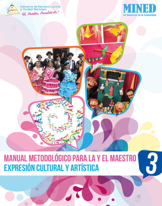Libro de Expresion Cultural y Artistica 3er Tercer Grado Nicaragua MINED