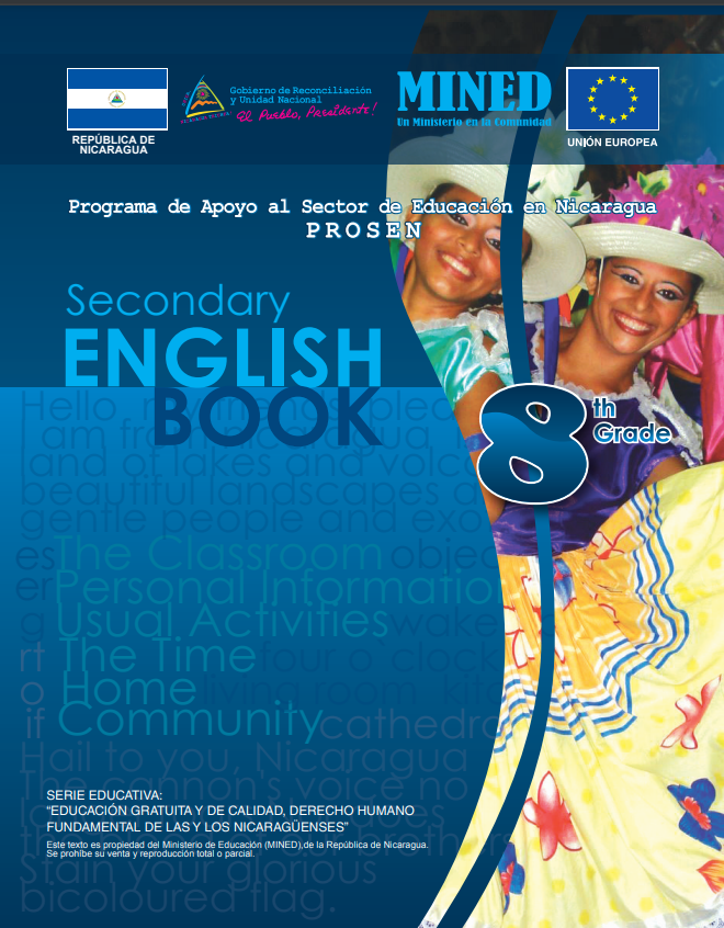 Libro de Ingles 8 Grado Nicaragua