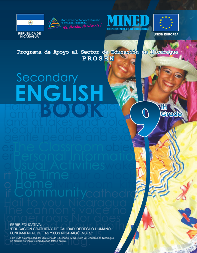 Libro de Ingles 9 Grado Nicaragua