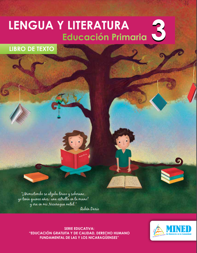 Libro de Lengua y Literatura 3 Grado Nicaragua