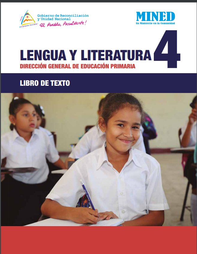 Libro de Lengua y Literatura 4 Grado Nicaragua