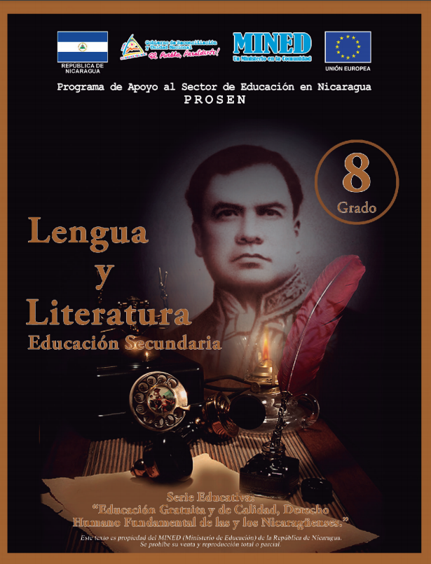 Libro de Lengua y Literatura 8 Grado Nicaragua