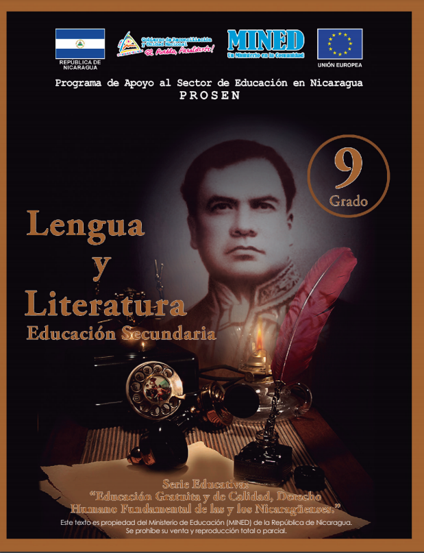 Libro de Lengua y Literatura 9 Grado Nicaragua